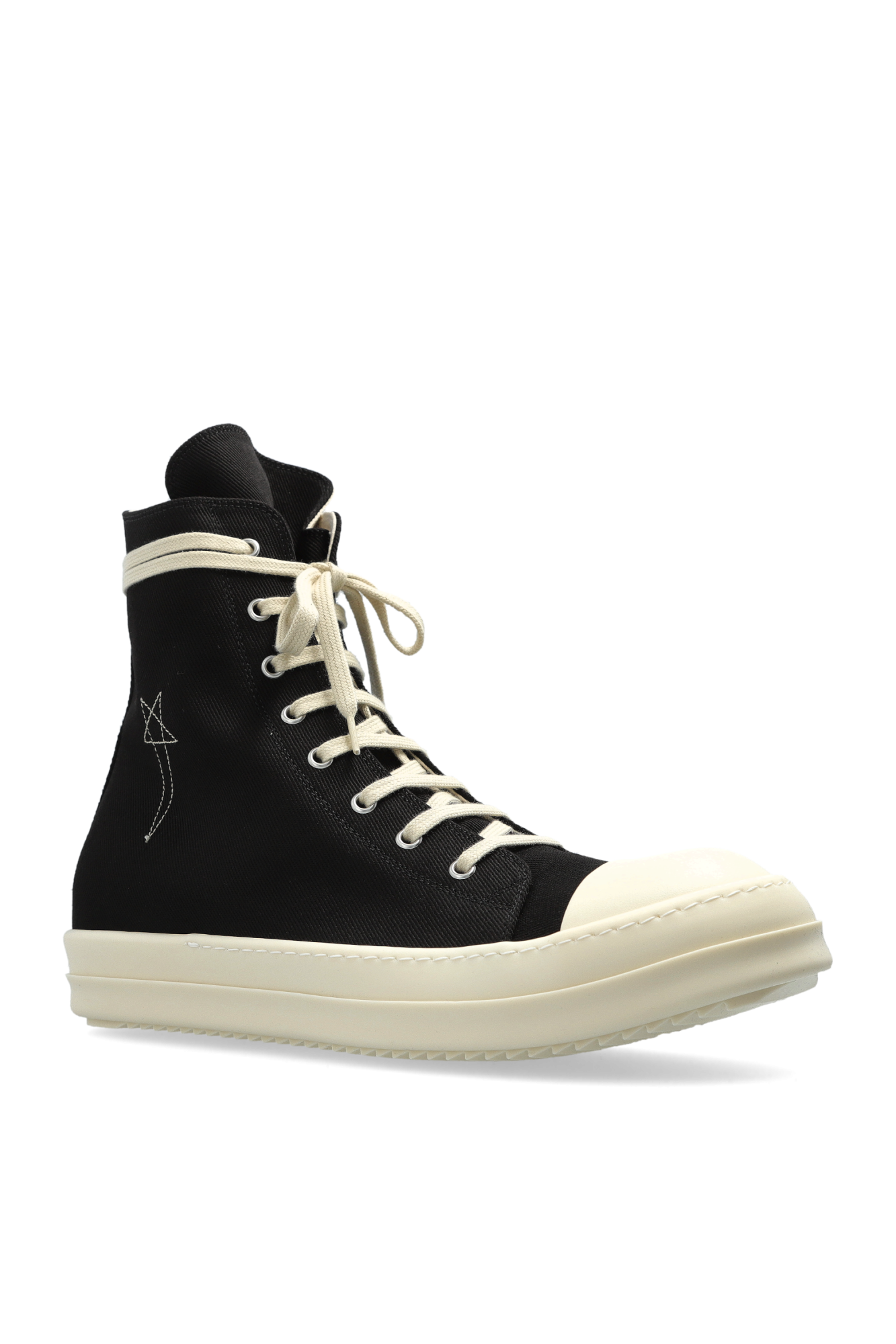 Black Sports shoes above the ankle Rick Owens DRKSHDW